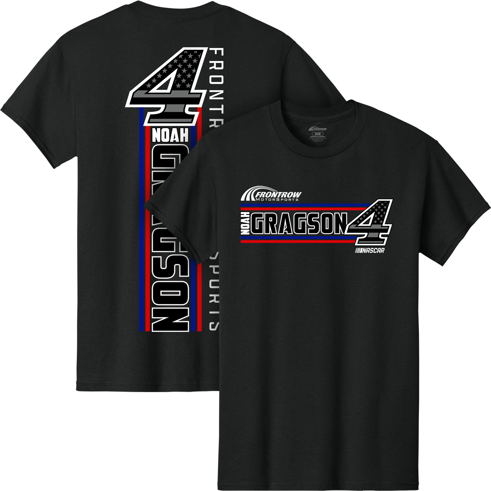 NOAH GRAGSON #4 BLACK FLAG TEE – The Official Noah Gragson Racing