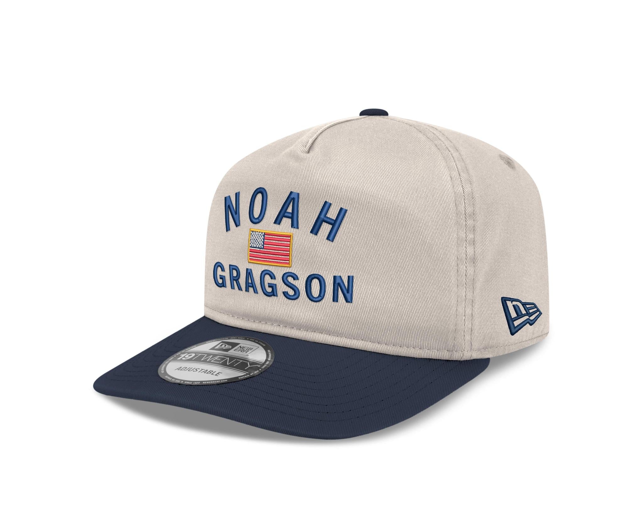NOAH GRAGSON #4 1920 FLAG CHROME // NAVY SNAPBACK – The Official