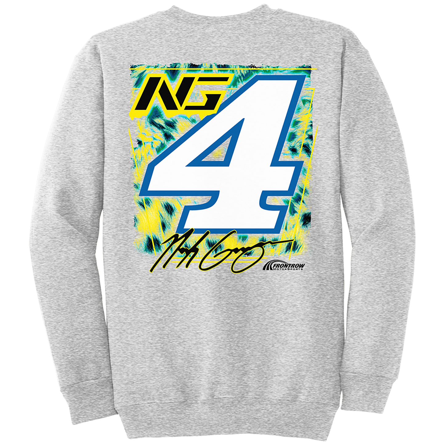 NOAH GRAGSON #4 HELMET ASH CREWNECK SWEATSHIRT