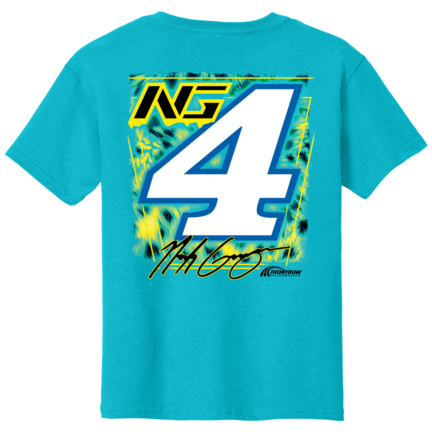 NOAH GRAGSON #4 YOUTH HELMET TROPICAL 2-SPOT TEE