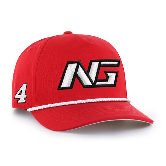 NOAH GRAGSON #4 SURE SHOT RED ROPE HITCH 47 BRAND HAT