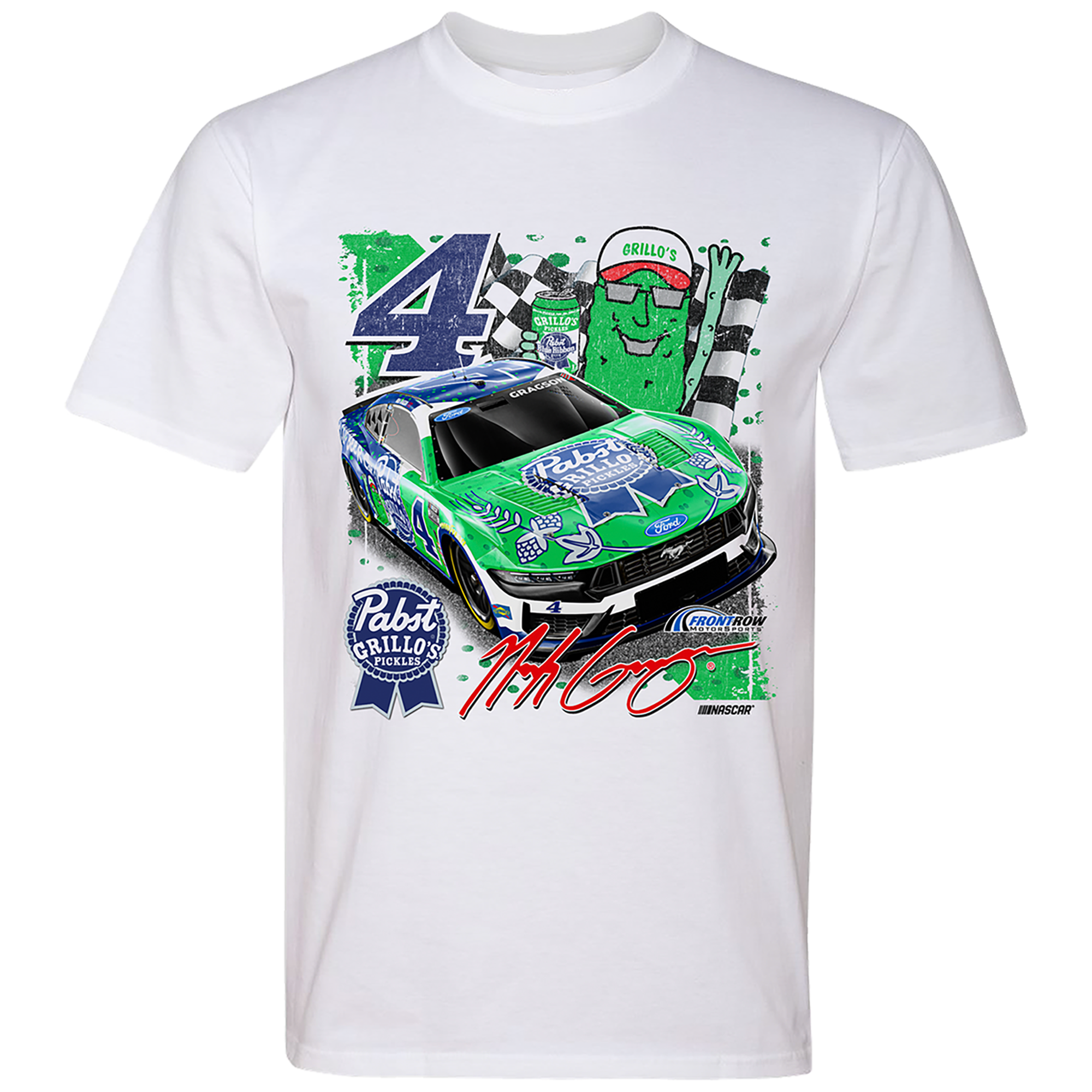 NOAH GRAGSON #4 PBR GRILLO'S WHITE 1-SPOT TEE – The Official Noah ...