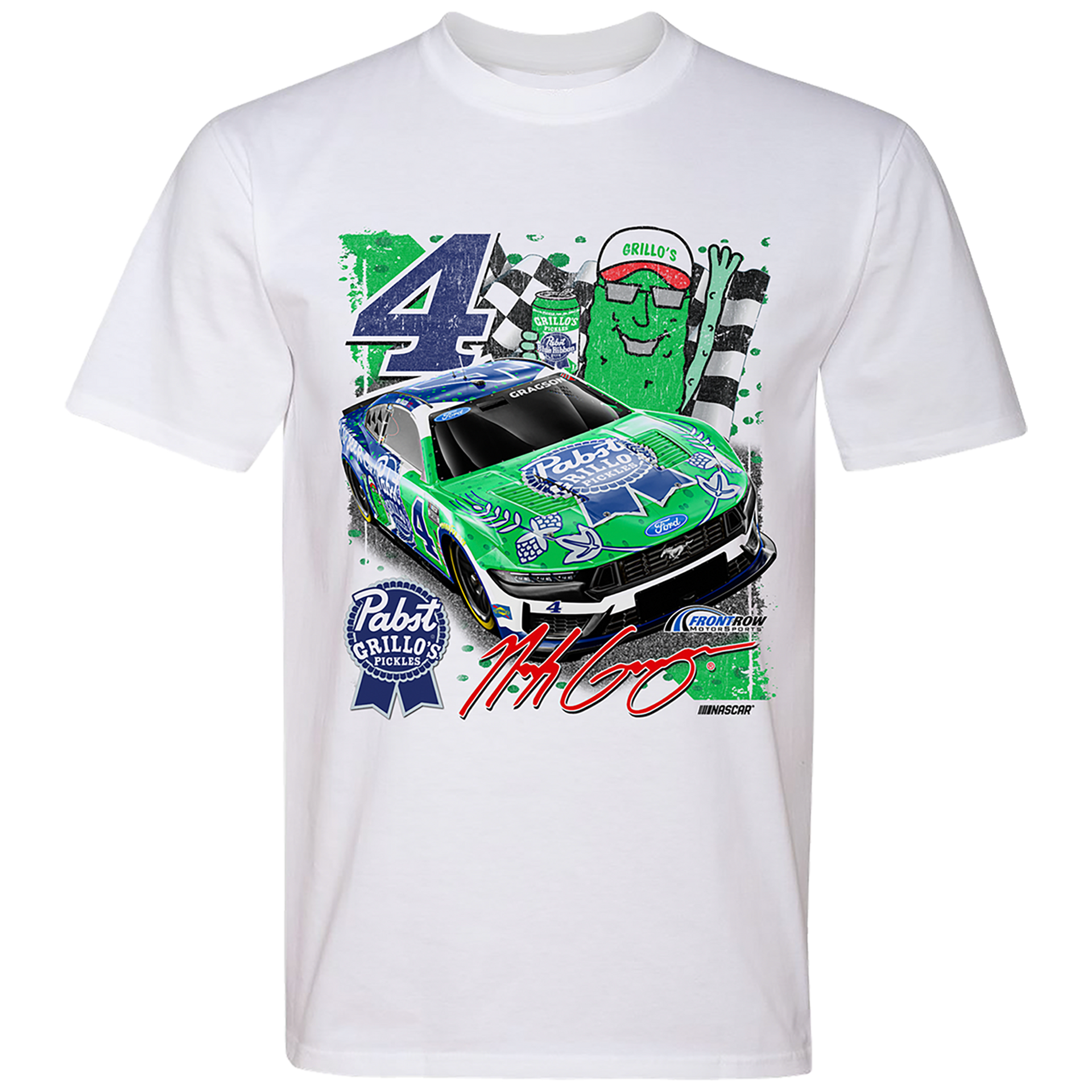 NOAH GRAGSON #4 PBR GRILLO'S WHITE 1-SPOT TEE – The Official Noah