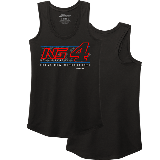 NOAH GRAGSON #4 LADIES BLK TANK TOP