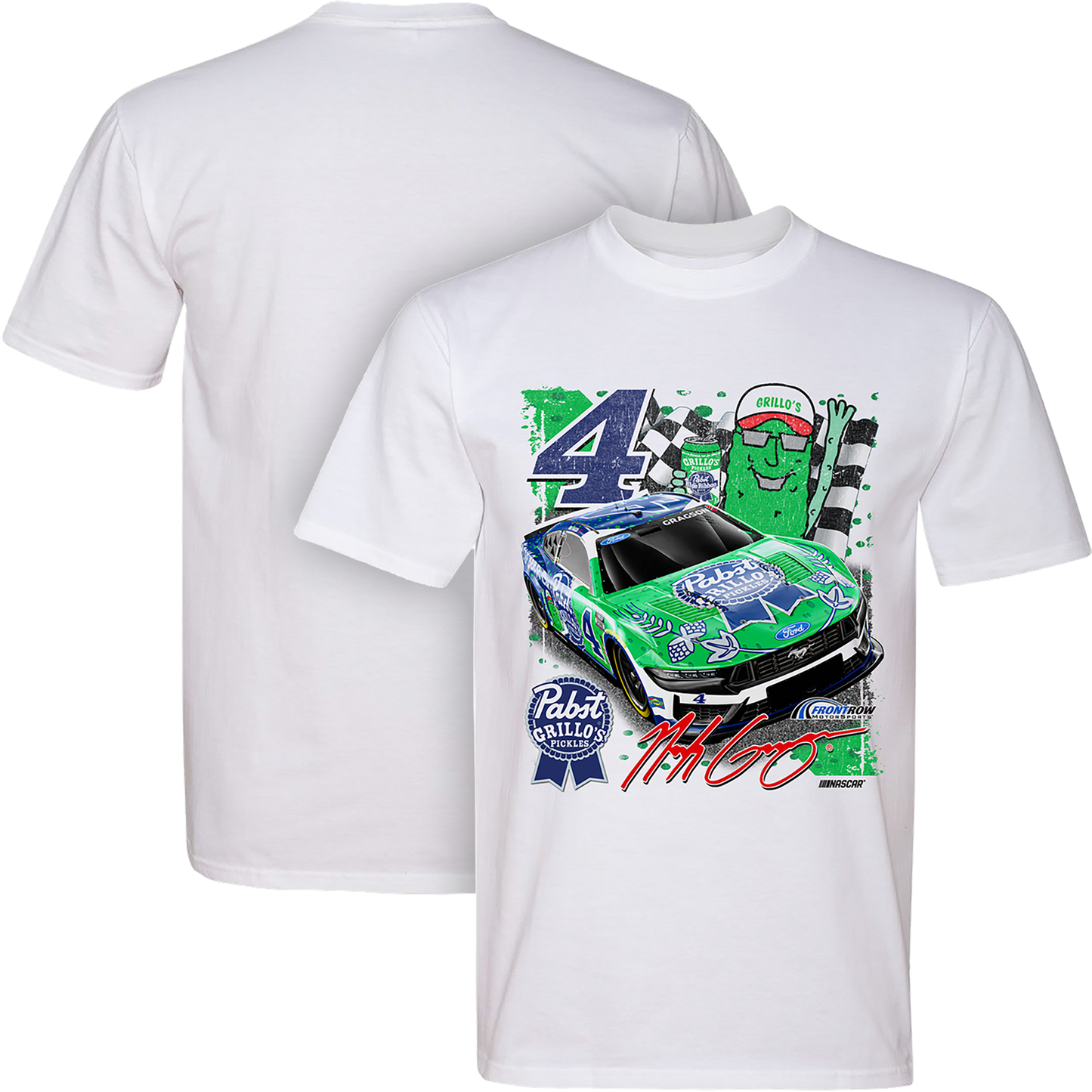 NOAH GRAGSON #4 PBR GRILLO'S WHITE 1-SPOT TEE