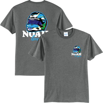 NOAH GRAGSON DARK HEATHER HELMET TEE