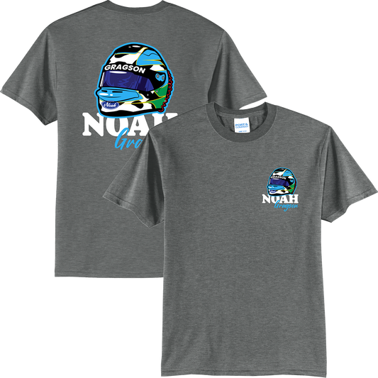 NOAH GRAGSON DARK HEATHER HELMET TEE