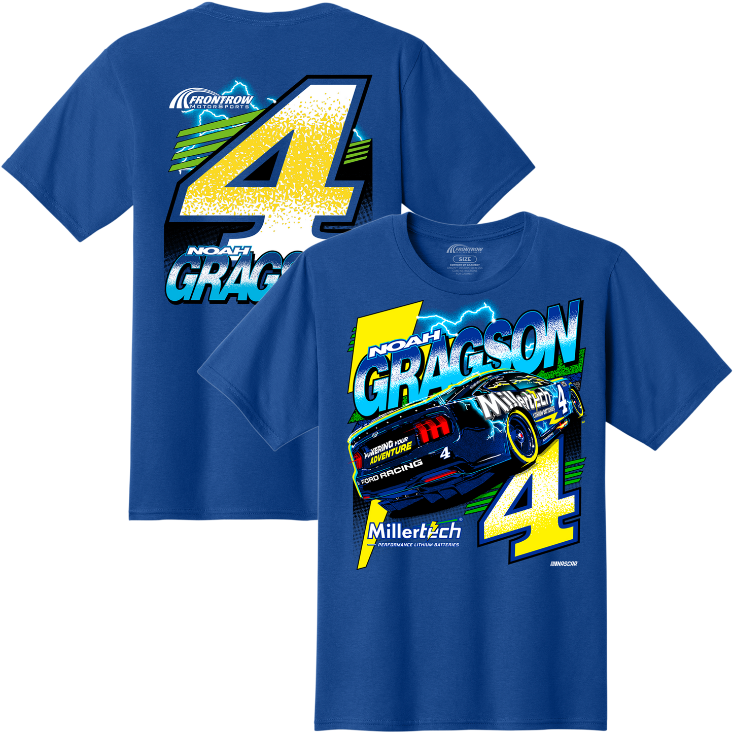 NOAH GRAGSON #4 MILLERTECH ROYAL 2-SPOT TEE