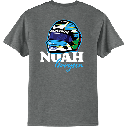 NOAH GRAGSON DARK HEATHER HELMET TEE