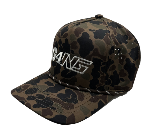 NOAH GRAGSON #4 CAMO G4NG HAT