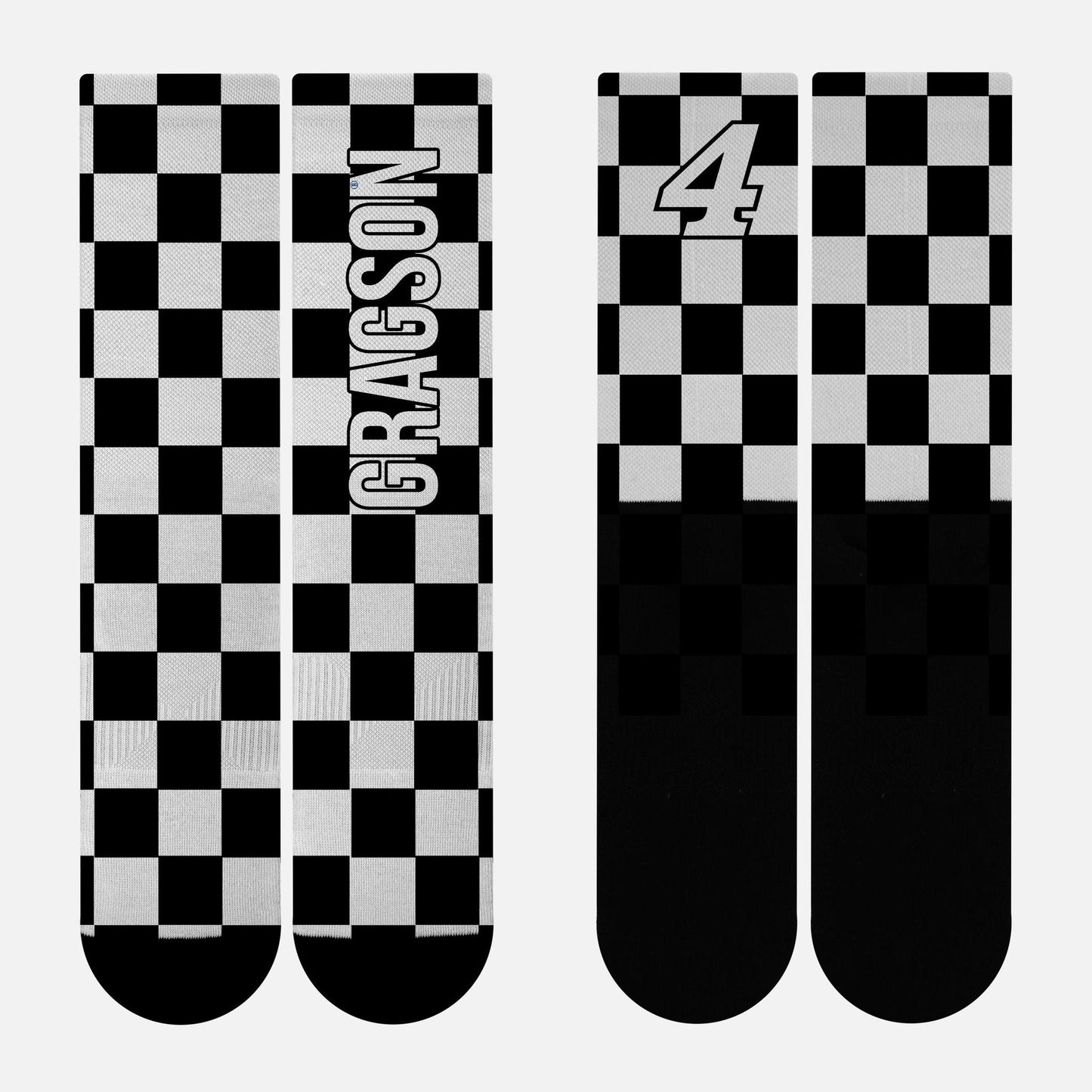 NOAH GRAGSON #4 CHECKERED SOCKS