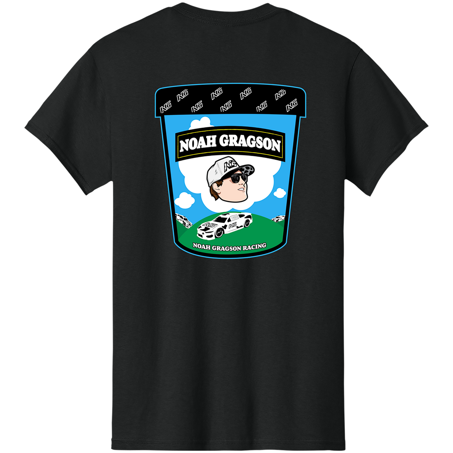 NOAH GRAGSON ICE CREAM BLACK TEE